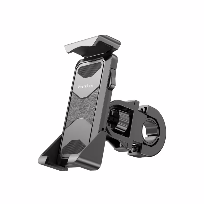 Универсална стойка за телефон, за велосипед, Earldom ET-EH186, Черен - 17900