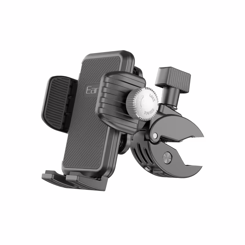 Универсална стойка за телефон, за велосипед, Earldom ET-EH286, Черен - 17898