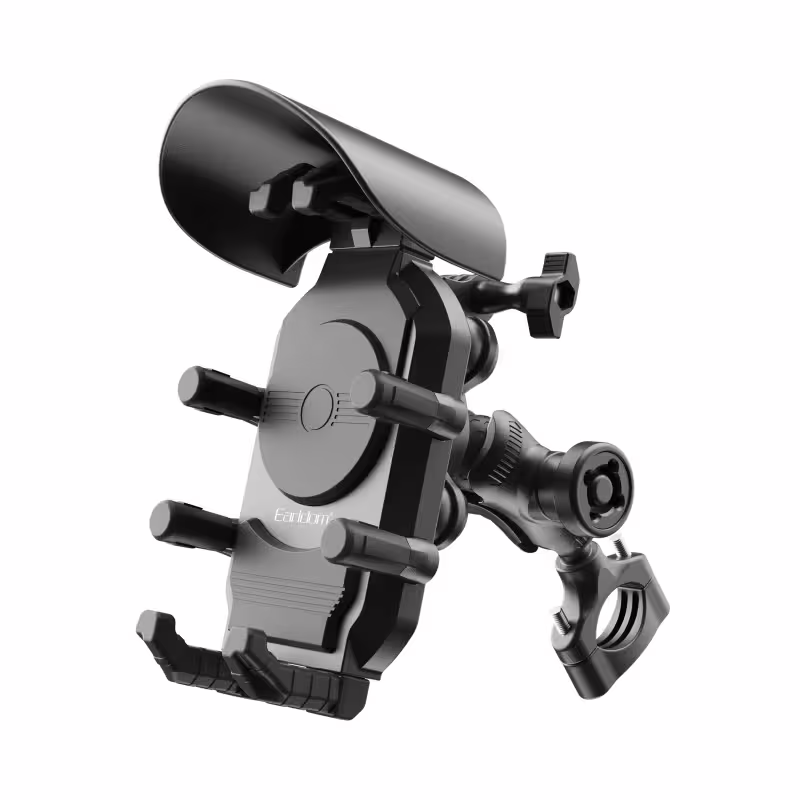 Универсална стойка за телефон, за велосипед, Earldom ET-EH304, Черен - 17894