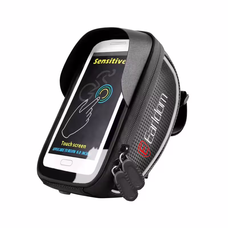 Универсална стойка за телефон, за велосипед, Earldom ET-S8, Черен - 17901