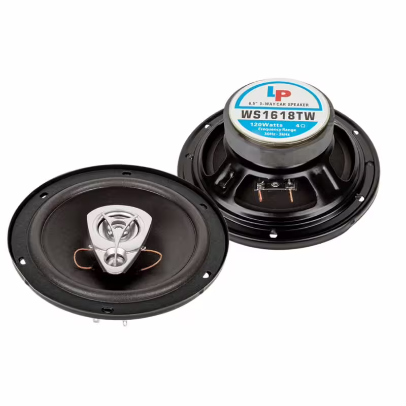 Автомобилен говорител WS1618TW, трилентов, 3way, 120W, 6,5"