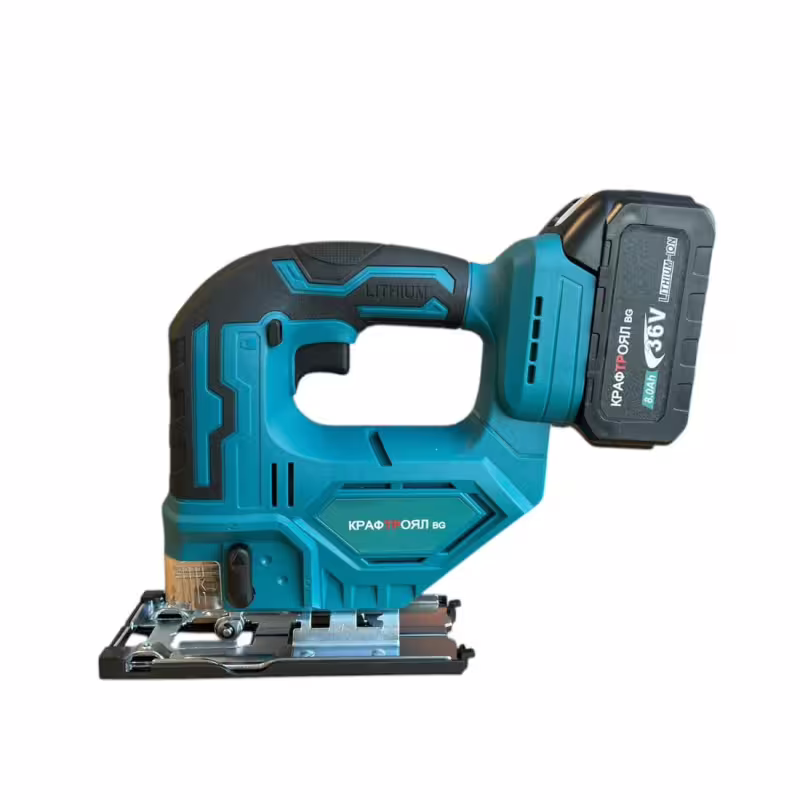 Зеге Kraft Royal, пробивен трион, акумулаторен, зелен, 36VDC, 8Ah, 80mm, к-т