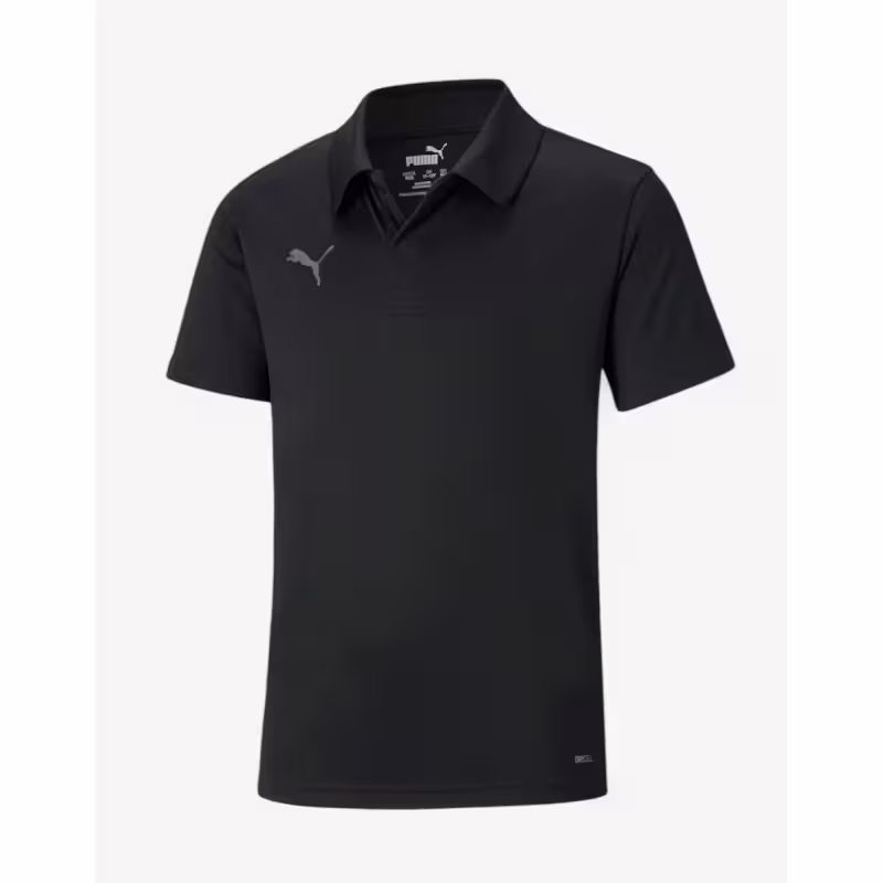 PUMA TeamLIGA Sideline Football Polo Black