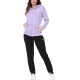 PUMA Classics Hooded Tracksuit Purple/Black