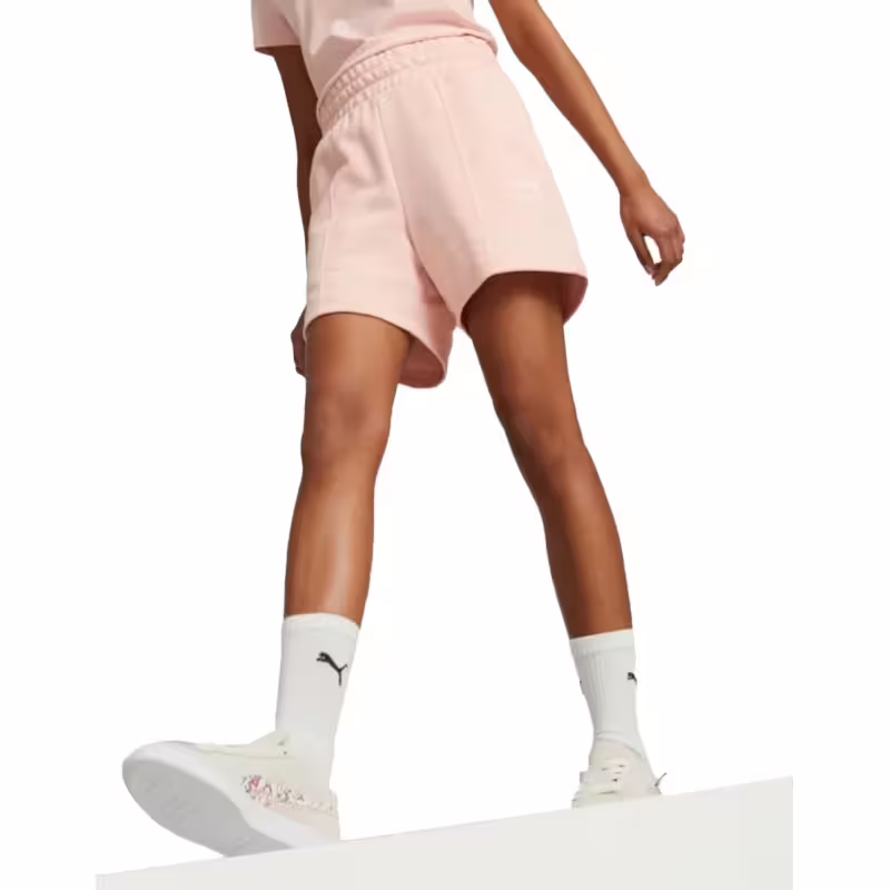 PUMA Classics Pintuck Shorts Pink
