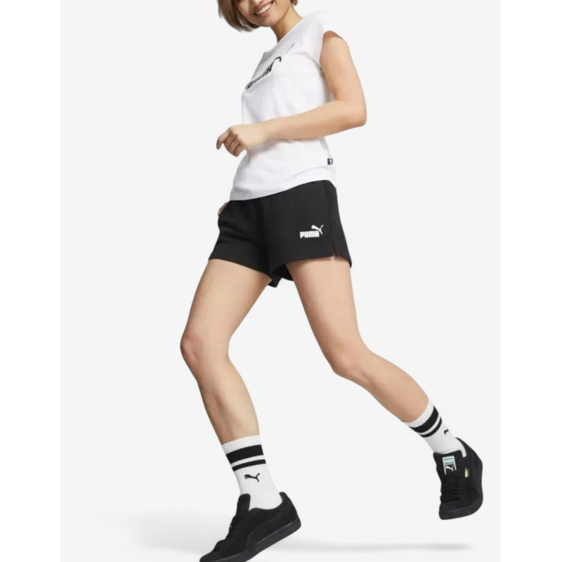 PUMA Essentials Sweat Shorts Black