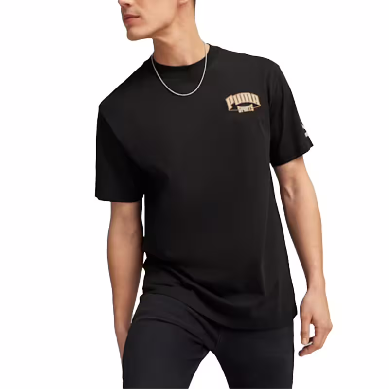 PUMA Team For The Fanbase Graphic Tee Black