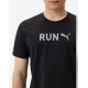 PUMA Run Graphic Training Tee Black