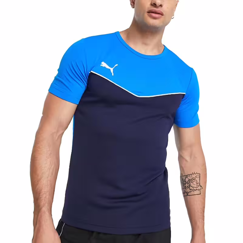 PUMA IndividualRISE Jersey Tee Navy