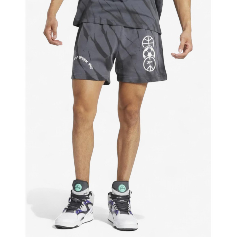 REEBOK Classics Block Party Shorts Grey