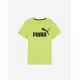 PUMA Essentials Logo Tee Yellow B
