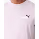 PUMA Essentials+ 2 Colour  Logo Tee Purple