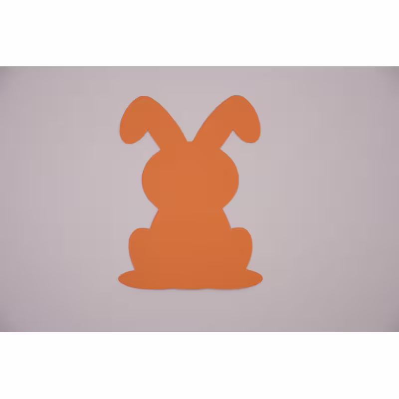 Декорация &bdquo;Зайче&ldquo; &ndash; комплект 10 бр., идеални за скрапбук, картички и крафт проекти