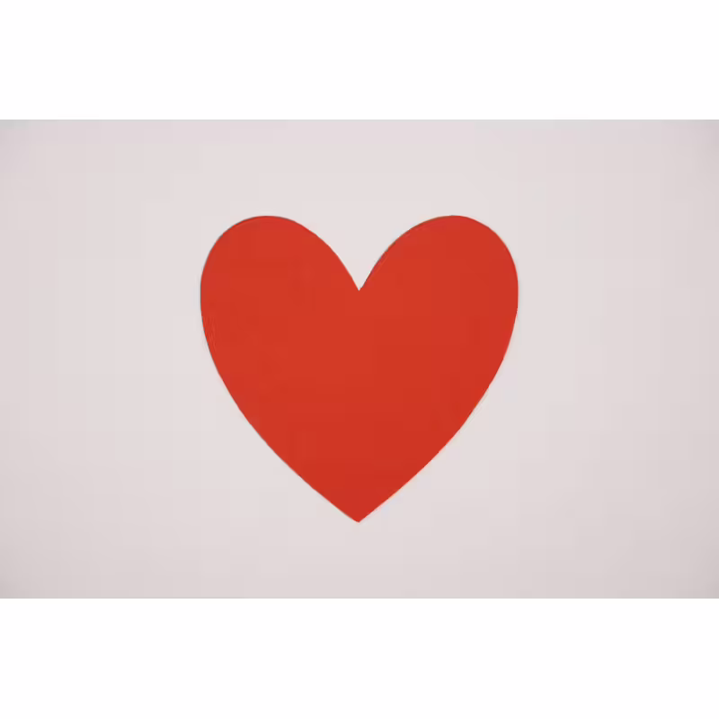 Декорация &bdquo;Сърце&ldquo; &ndash; комплект 10 бр., идеални за скрапбук, картички и крафт проекти