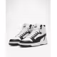 PUMA Rebound V6 Mid Shoes White/Black/Pink