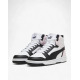 PUMA Rebound V6 Mid Shoes White/Black/Pink