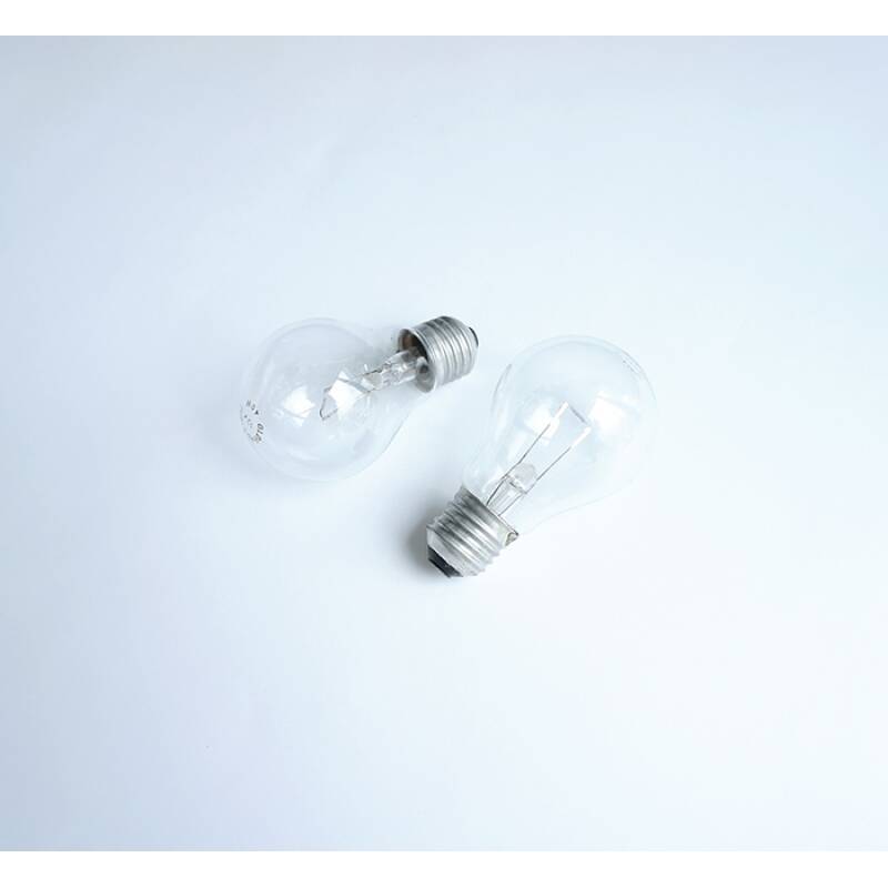 Лампа 12V нисковолтова прозрачна с цокъл E27 40W/60W