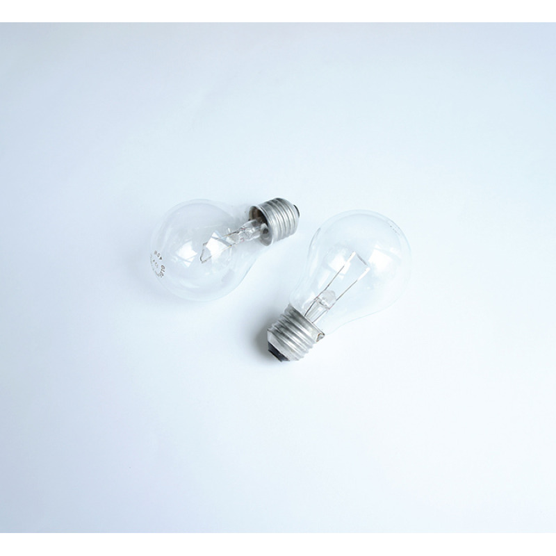 Лампа 12V, нисковолтова, прозрачна, цокъл E27, 40W, 60W