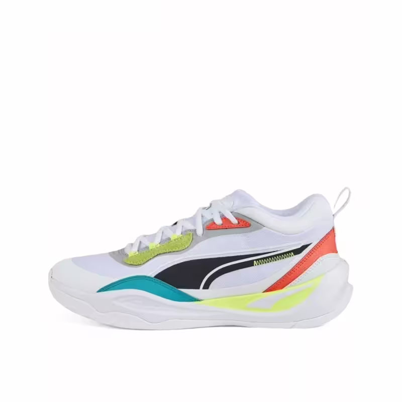 PUMA Playmaker Pro Basketball Shoes White/Multi