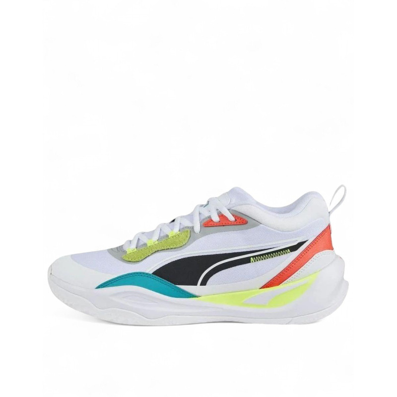 PUMA Playmaker Pro Basketball Shoes White/Multi