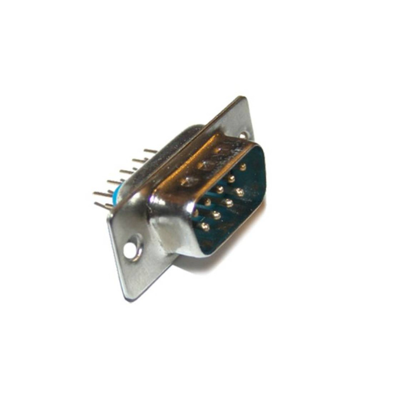 Букса за платков монтаж, права, RS232 9pin(м)