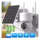 Соларна камера 2832, видео и аудио наблюдение, въртяща, Wi-Fi, 8MP, IP65, ICSEE