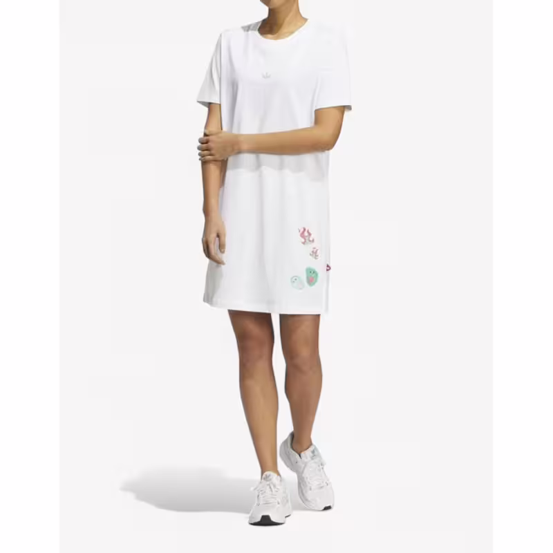 ADIDAS Sportswear Fit Tee Dress White