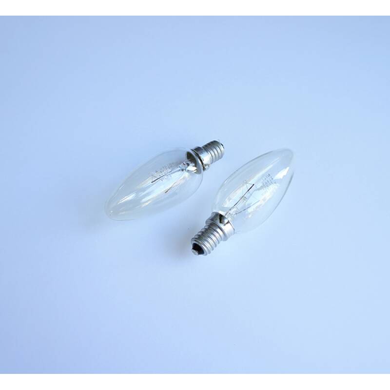 Лампа свещ прозрачна с цокъл E14 220V 25W