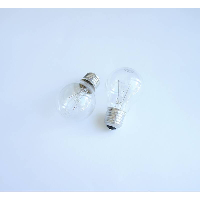 Лампа обикновена прозрачна с цокъл E27 220V 25W