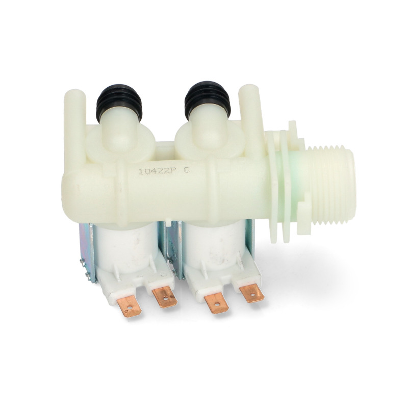 MAGNETVENTIL DOPPELT FÜR WASCHMASCHINE INDESIT / ARISTON 908092000950