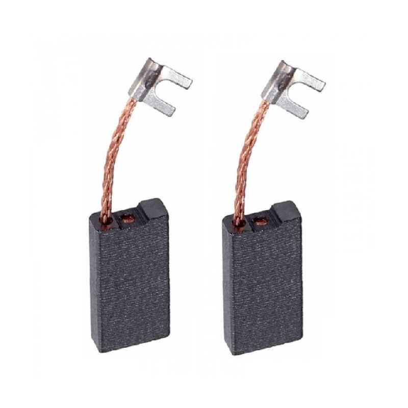 GRAPHITE BRUSHES 2PCS SET 6.3x14x25MM FOR POWER TOOLS BOSCH / SIEMENS / BALAY