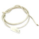 GAS APPLIANCE CABLE WITH CABLE FOOT 6.3MM UNIVERSAL