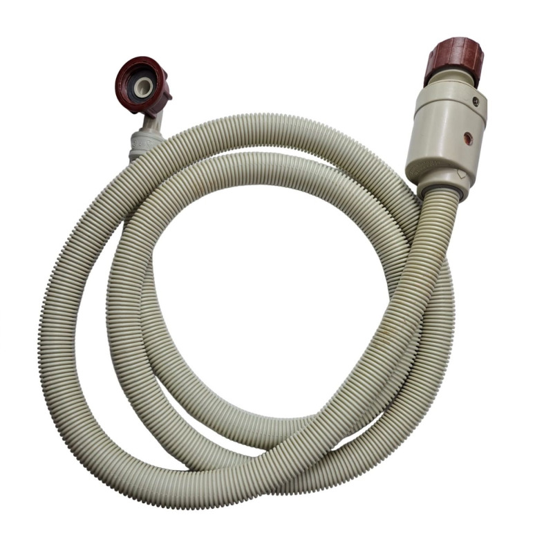 INLET HOSE 2M. WITH AQUASTOP 90C MAX FOR WASHING MACHINE UNIVERSAL