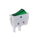 WHITE NARROW SWITCH 16A WITH TWO ENDS FOR HOUSEHOLD ELECTRICAL EQUIPMENT UNIVERSAL