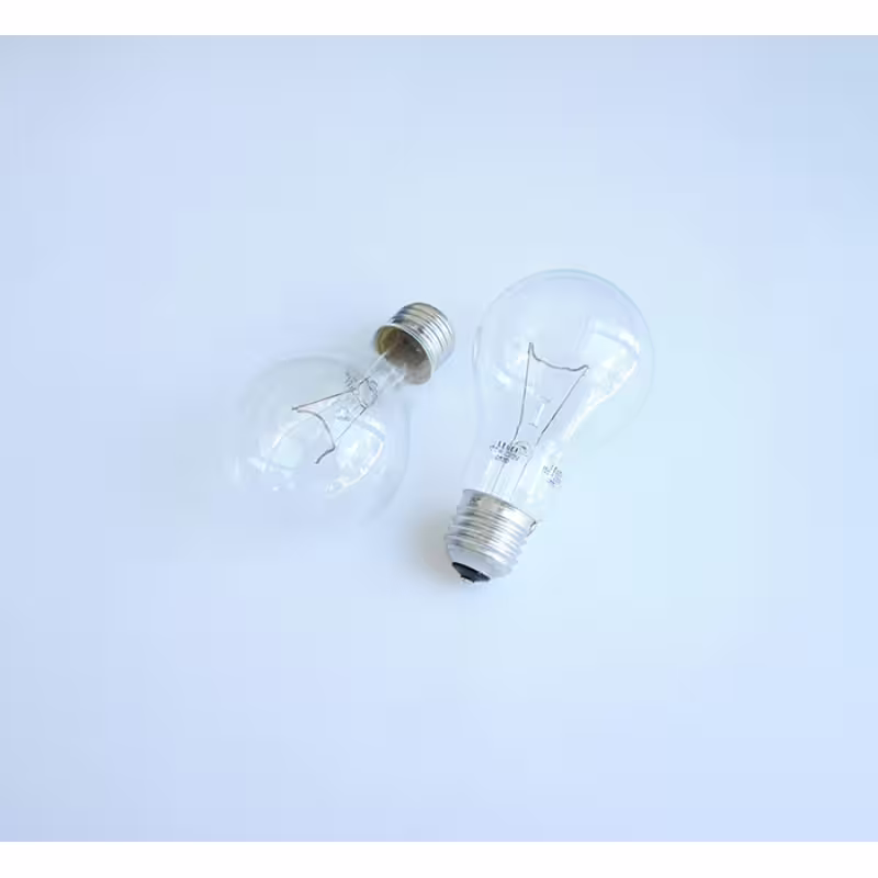 Лампа, обикновена, прозрачна, цокъл E27, 220VAC, 150W