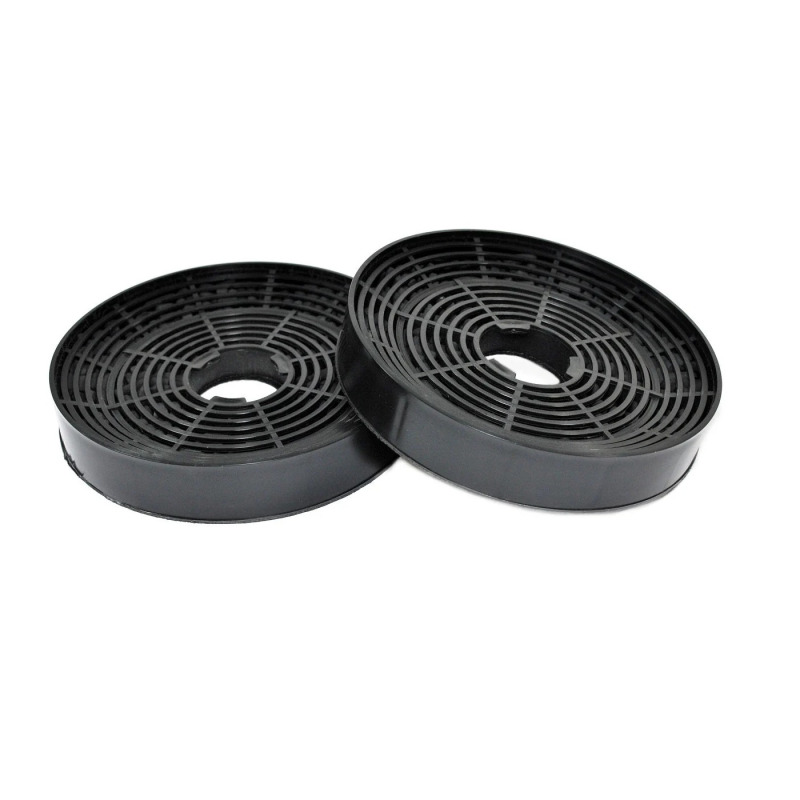 2 STK KOHLEFILTER 140×25MM KIT FÜR UNIVERSAL-STAUBSAUGER YT971.1190.01