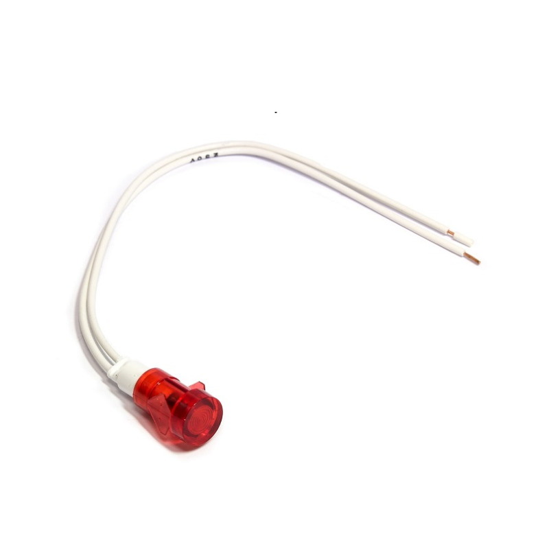 LAMPĂ DE SEMNIZARE ROSĂ F9MM. PENTRU CUPTOARE UNIVERSALE