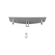 HANDLE LOCK FOR WASHING MACHINE PHILCO 568428