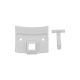 HANDLE LOCK FOR WASHING MACHINE SILTAL 36015900