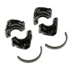 SHOCK ABSORBER PADS FOR CANDY / ZEROWATT WASHING MACHINE 91941756