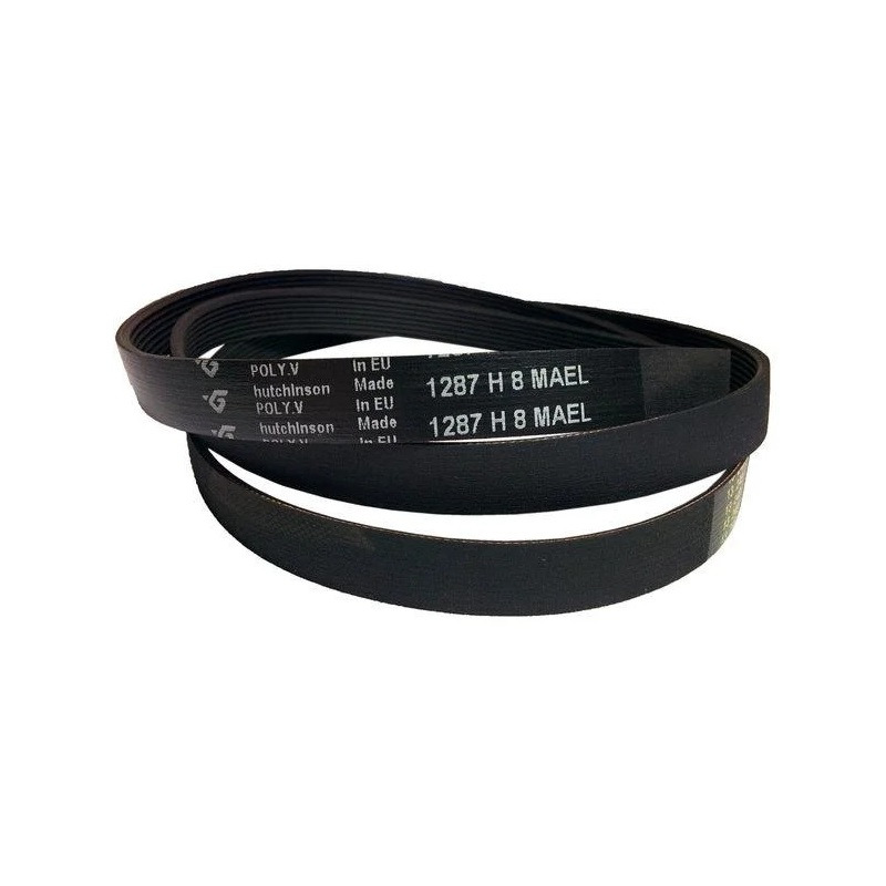 RIEMEN H STEP 1287 H8 MAEL FÜR WASCHMASCHINE ELECTROLUX ZANUSSI WHIRLPOOL 481281728277