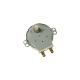 MOTOR MIT GEWEBEWELLE FÜR MIKROWELLENHERD LG, CANDY 6549W2S002Y, 49006054