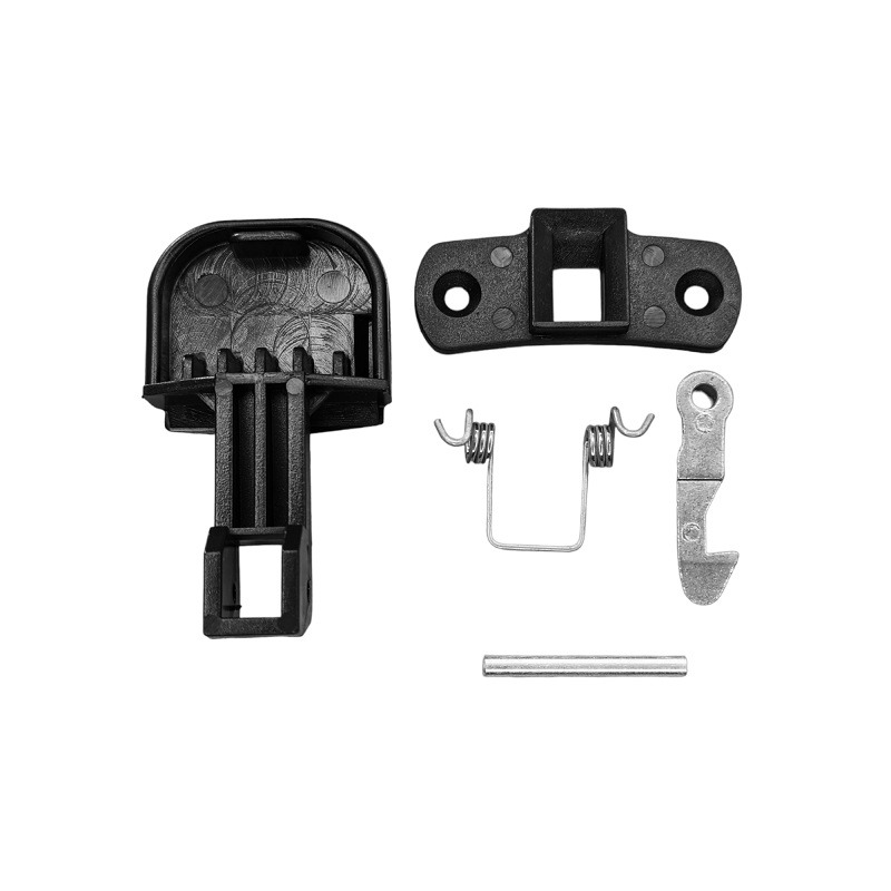 BLACK HANDLE LOCK P 435 FOR WASHING MACHINE ELECTROLUX ZANUSSI AEG 50680856007