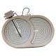 PODWÓJNA PŁYTA GRZEWCZA CERAMICZNA 270/162MM DO PŁYTY CERAMICZNEJ / PŁYTY UNIWERSALNEJ