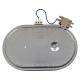 PODWÓJNA PŁYTA GRZEWCZA CERAMICZNA 270/162MM DO PŁYTY CERAMICZNEJ / PŁYTY UNIWERSALNEJ