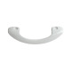 WHITE DOOR HANDLE WITH RIGHT ANGLE FOR REFRIGERATOR GORENJE / KORTING 597272