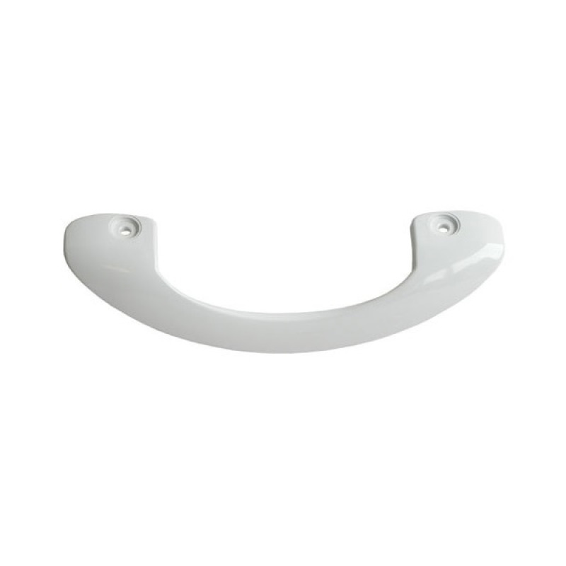 WHITE DOOR HANDLE WITH RIGHT ANGLE FOR REFRIGERATOR GORENJE / KORTING 597272