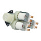 VALVĂ TRIPĂ CU IEȘIRE ÎN JOS PENTRU MAȘINA DE SPĂLAT MIELE SIEMENS BOSCH AEG 1678012, 1678013, 1881620