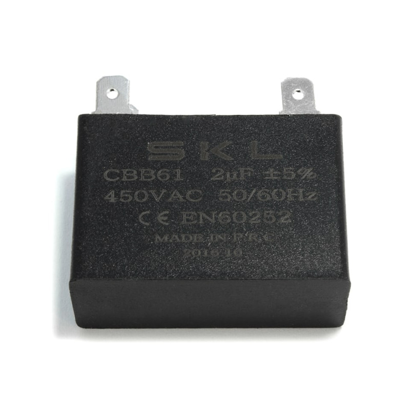 RUNNING CAPACITOR 2 µF FOR AIR CONDITIONER UNIVERSAL
