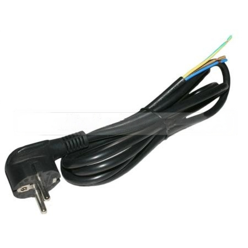 CABLE 3×1 WITH PLUG 1.8 METERS 3X1MM UNIVERSAL